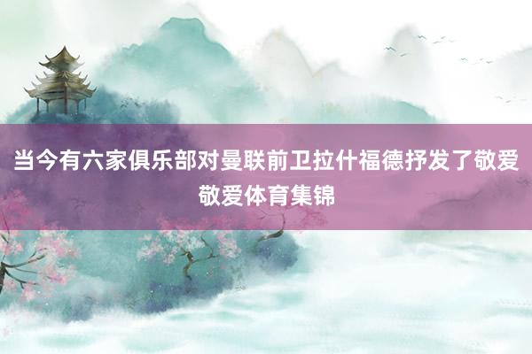 当今有六家俱乐部对曼联前卫拉什福德抒发了敬爱敬爱体育集锦